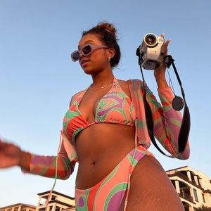 Aurelle Swim Bikini Matching 3 Piece Set